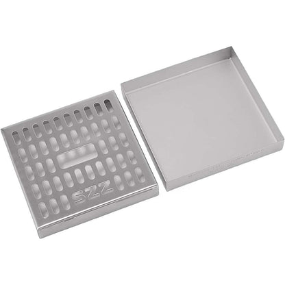 Drip Tray | Benchtop 15cm Square | Stainless